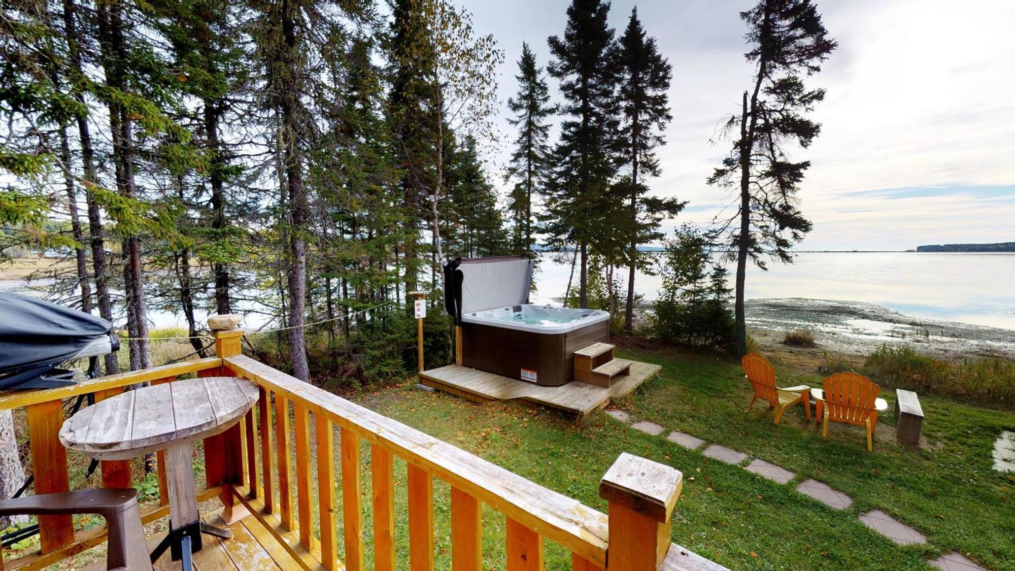 Chalets Du Bout Du Monde Gaspe Ngoại thất bức ảnh
