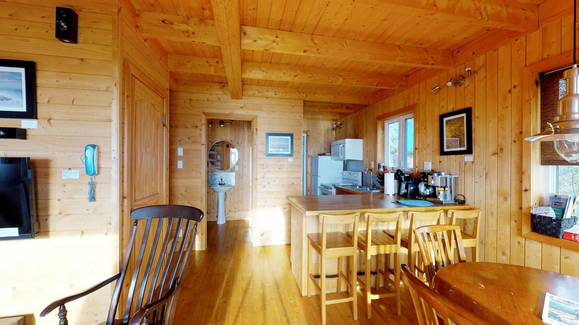 Chalets Du Bout Du Monde Gaspe Ngoại thất bức ảnh