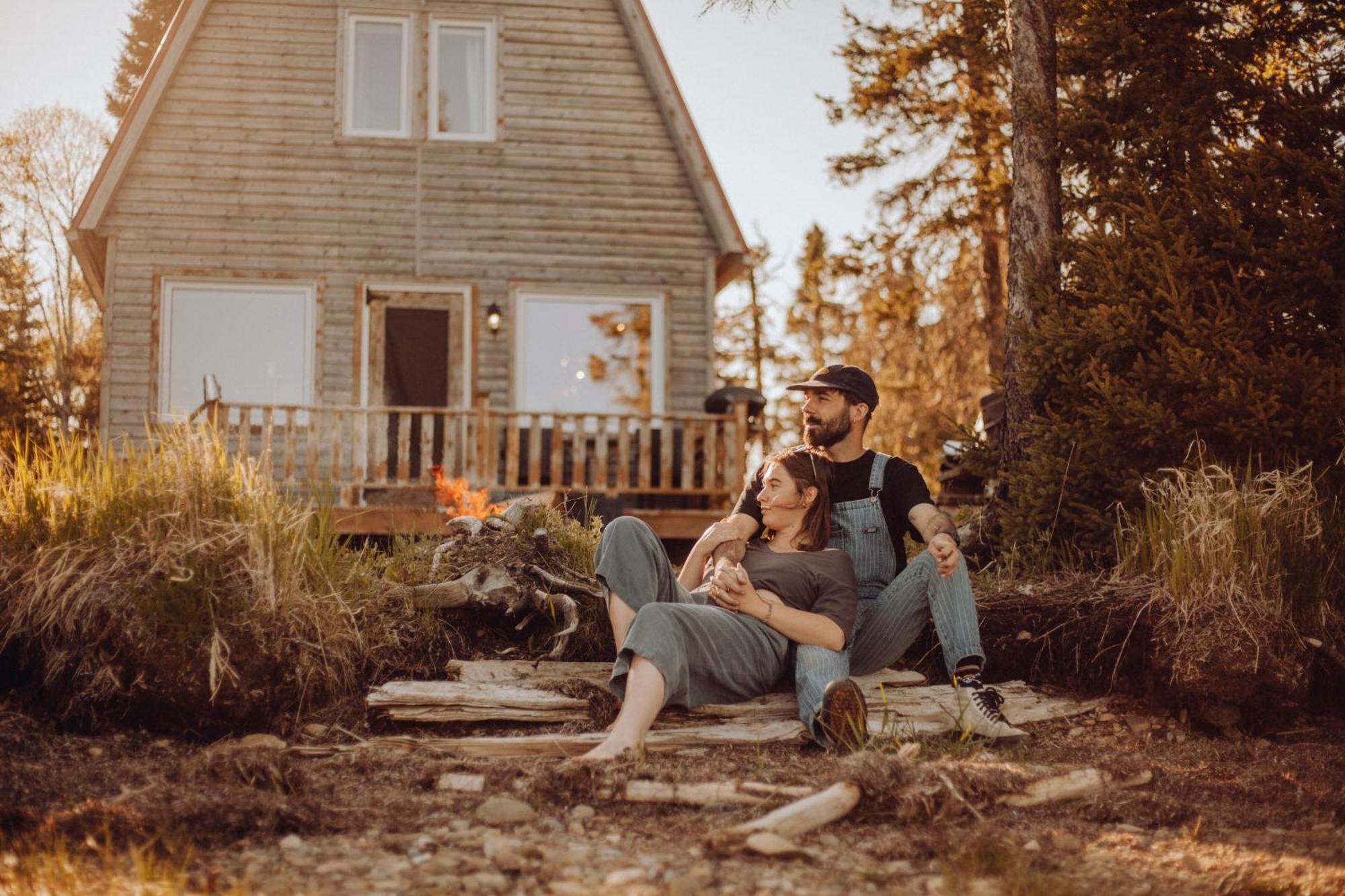 Chalets Du Bout Du Monde Gaspe Ngoại thất bức ảnh