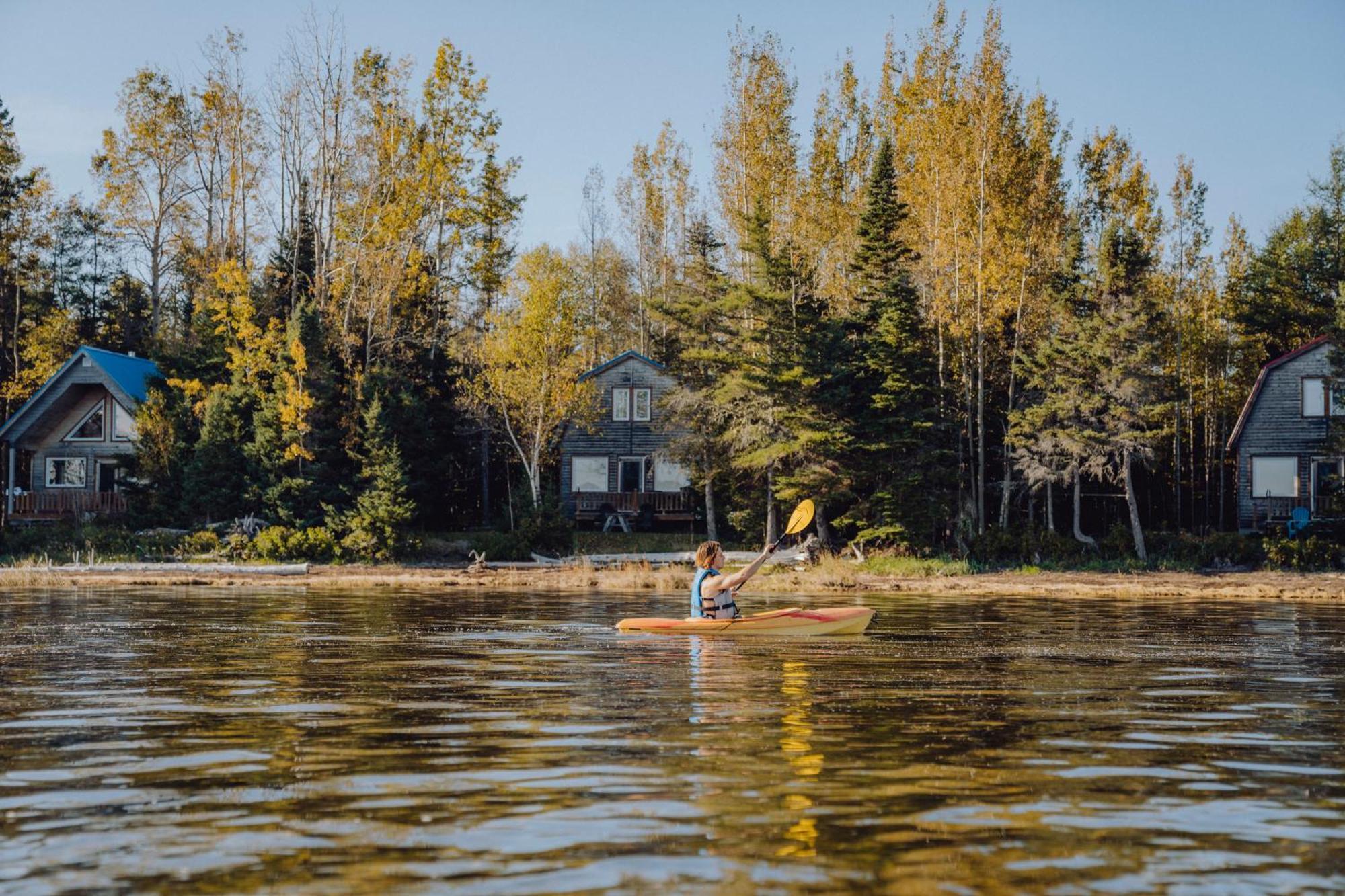 Chalets Du Bout Du Monde Gaspe Ngoại thất bức ảnh