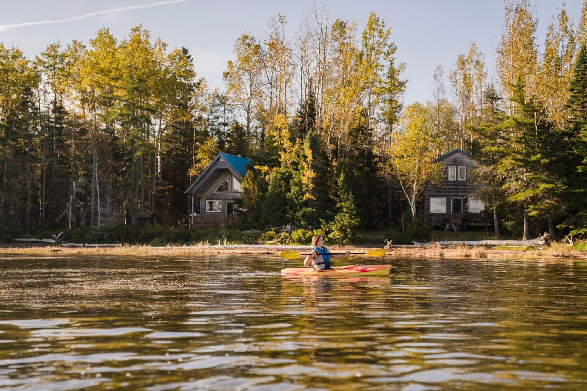 Chalets Du Bout Du Monde Gaspe Ngoại thất bức ảnh