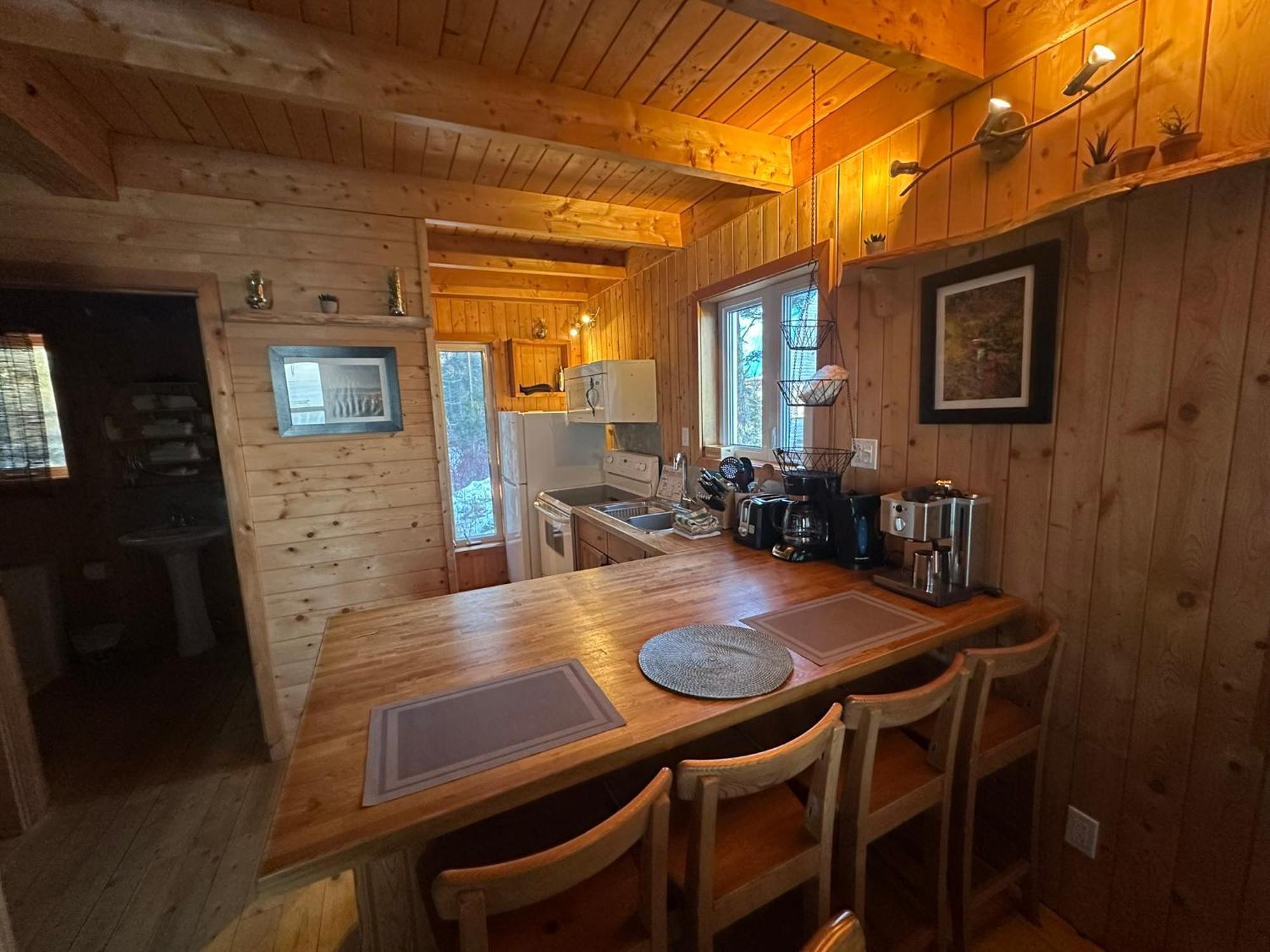 Chalets Du Bout Du Monde Gaspe Ngoại thất bức ảnh